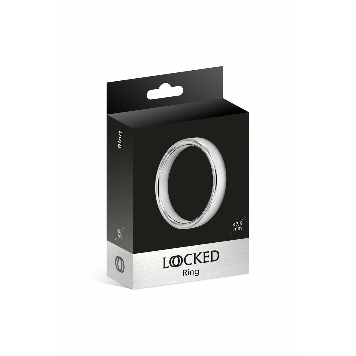 Anillo para el Pene Locked 47'5 x 11 mm Acero